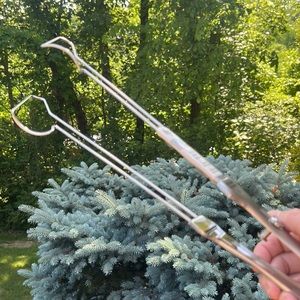 Kuhn Rikon Switzerland Easy-Lock Corn Tongs from Williams-Sonoma Stainless Steel